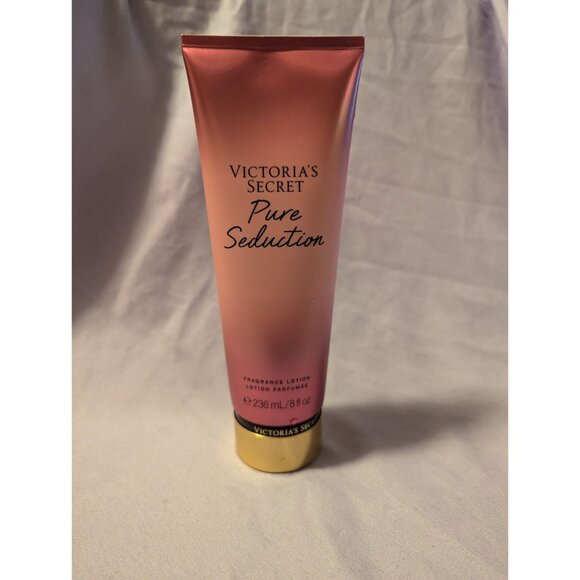 Victorias Secret Pure Seduction 8 Oz Fragrance Lotion Plum & Freesia Scent - Picture 1 of 2